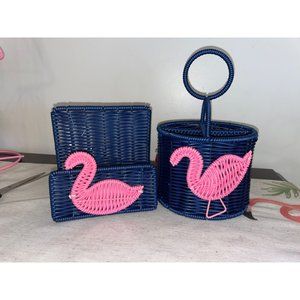 Flamingo Wicker Kitchen Set